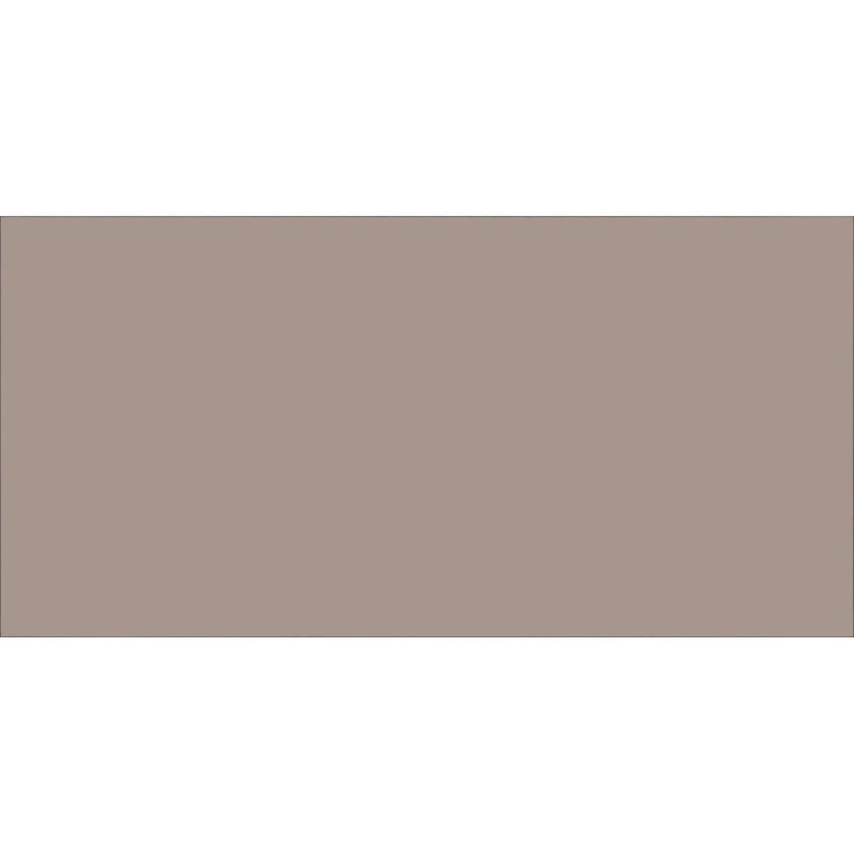 Solid taupe-colored rectangular panel of sala clear glass brick for decorative and architectural use