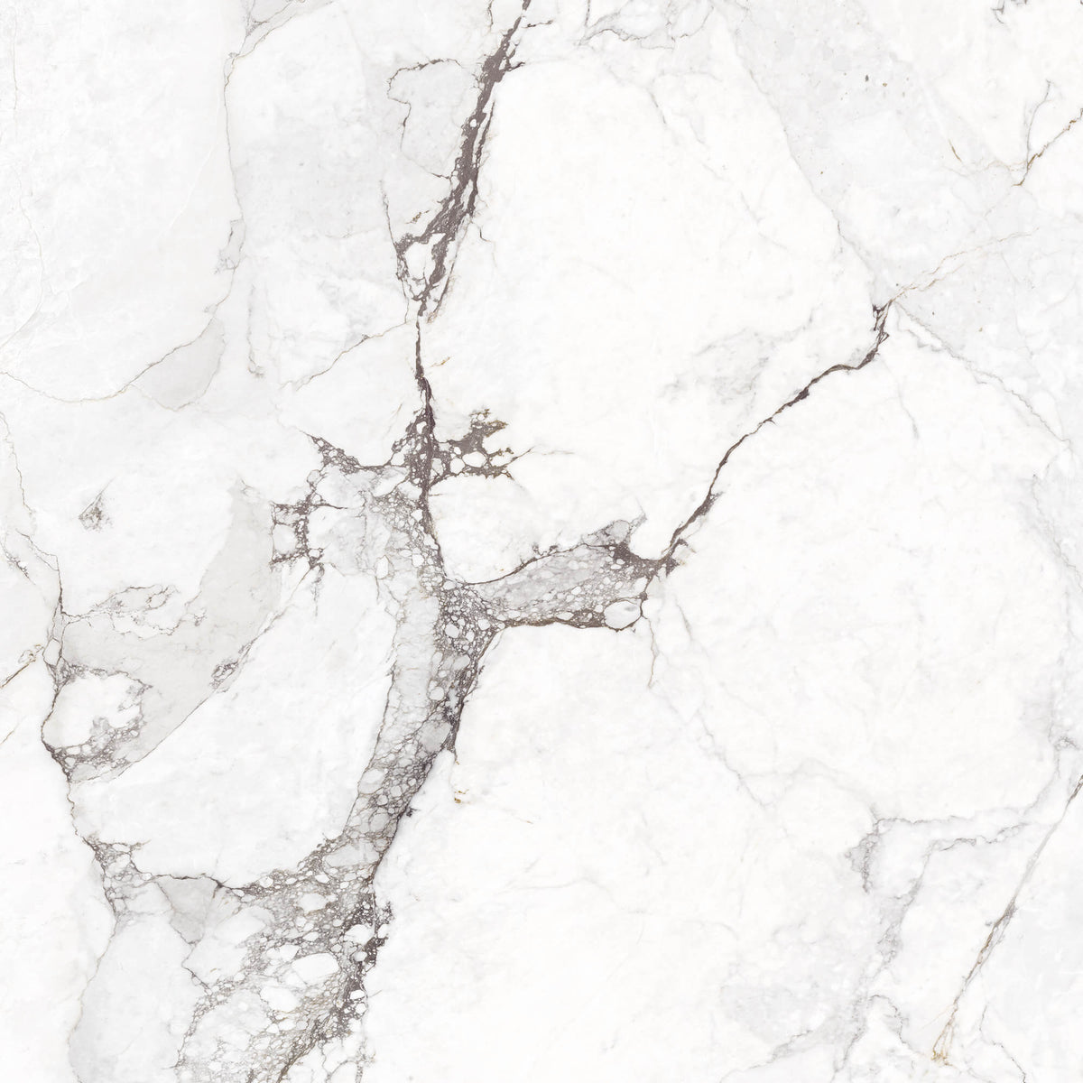 Sculpture grande porcelain cararra showcasing white marble surface with intricate gray veining design