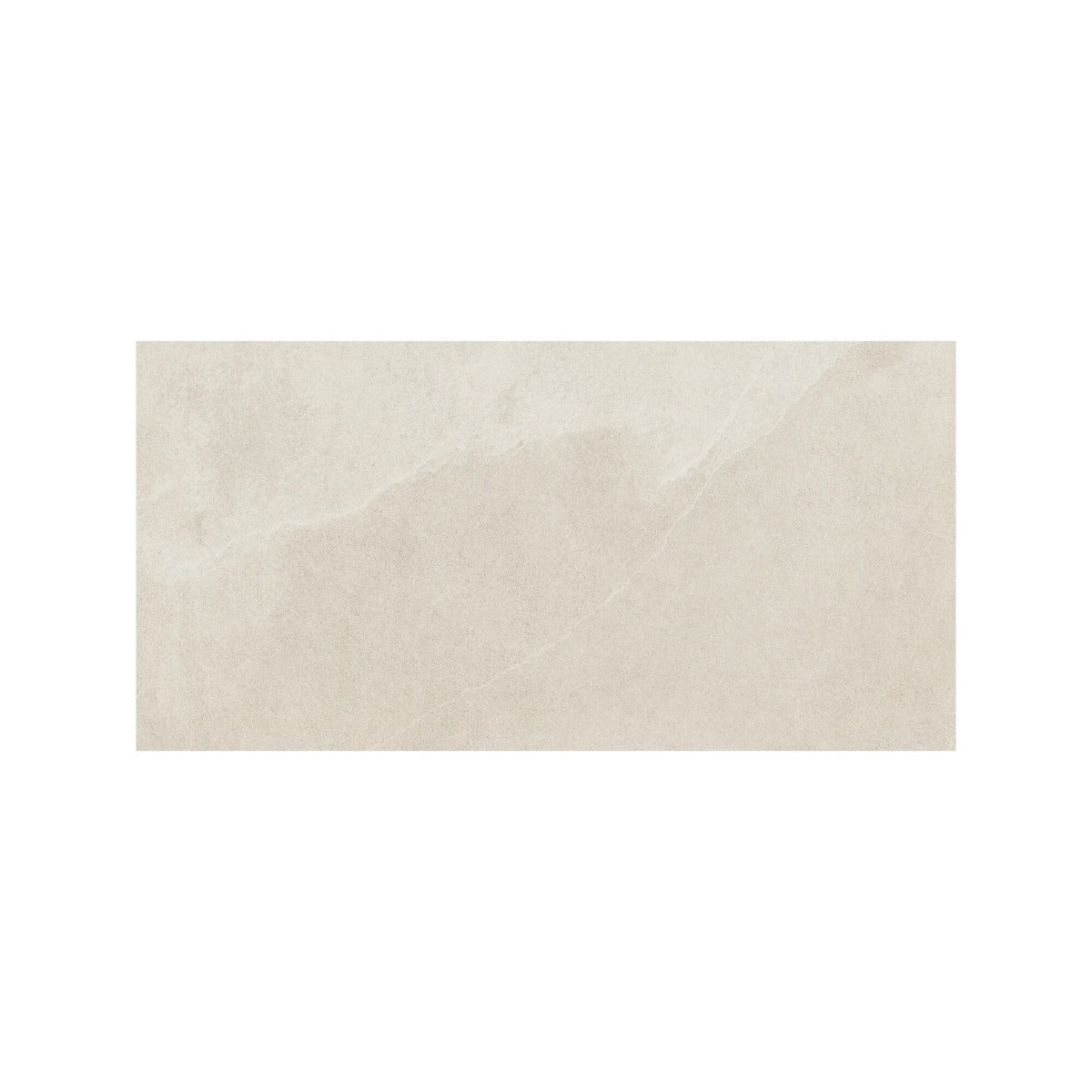 Beige rectangular shale white tile 30 x 60cm with subtle marbled texture ideal for flooring and walls
