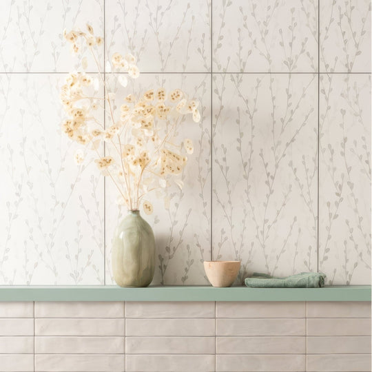 Sherbet Grey Brick 5x25cm Ceramic Tile