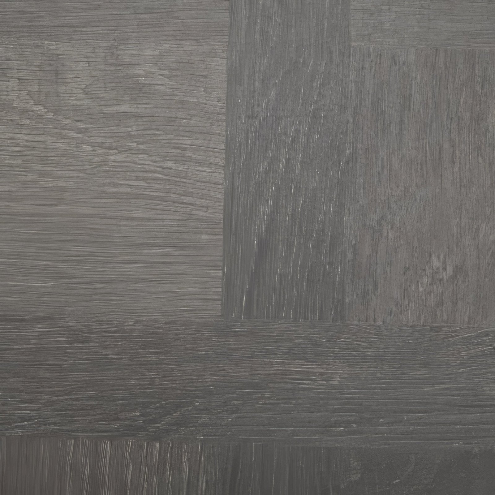 Gray wood-look Sherwood Rowan 80 x 80cm floor tile with a herringbone pattern for stylish interior flooring