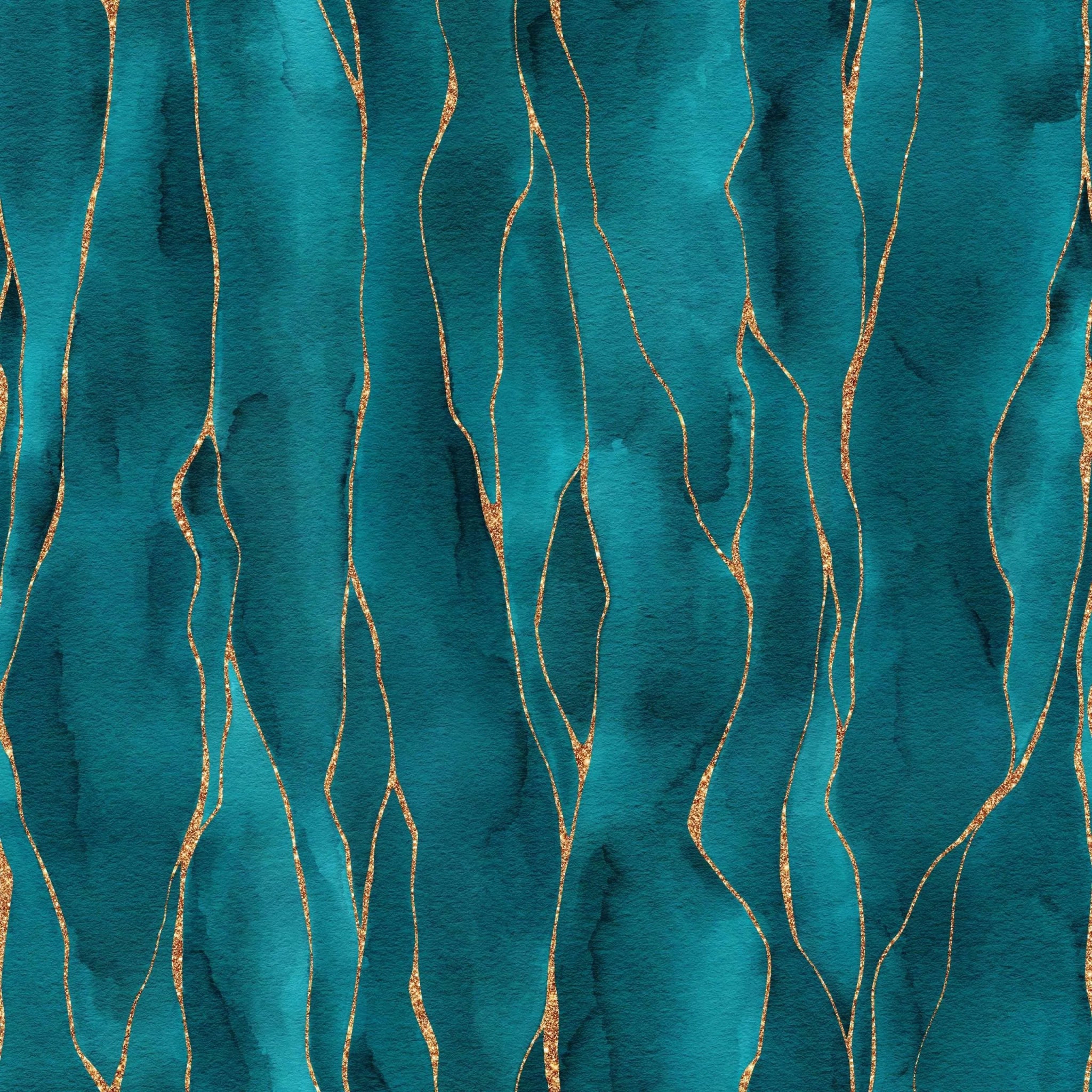 Shower Panel Kintsugi Turquoise