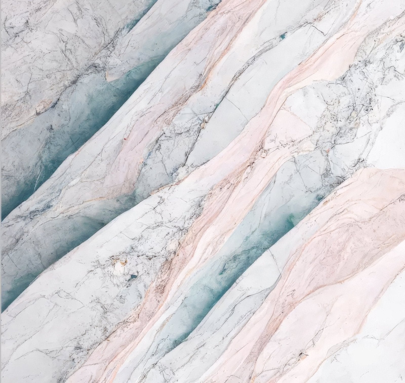 Shower Panel Pink Blue Lamura Marble