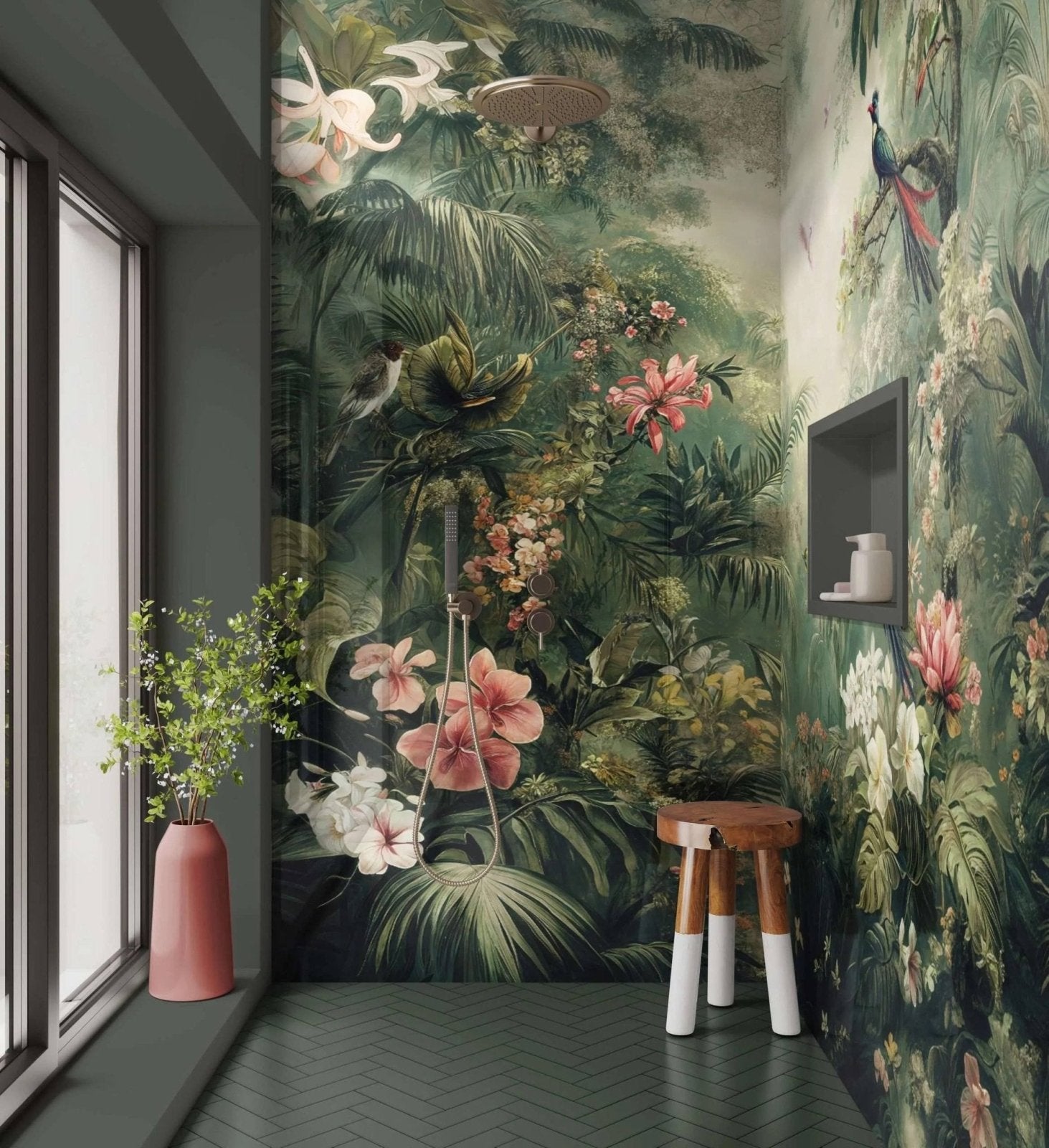 Shower Panel Tropical Rainforest