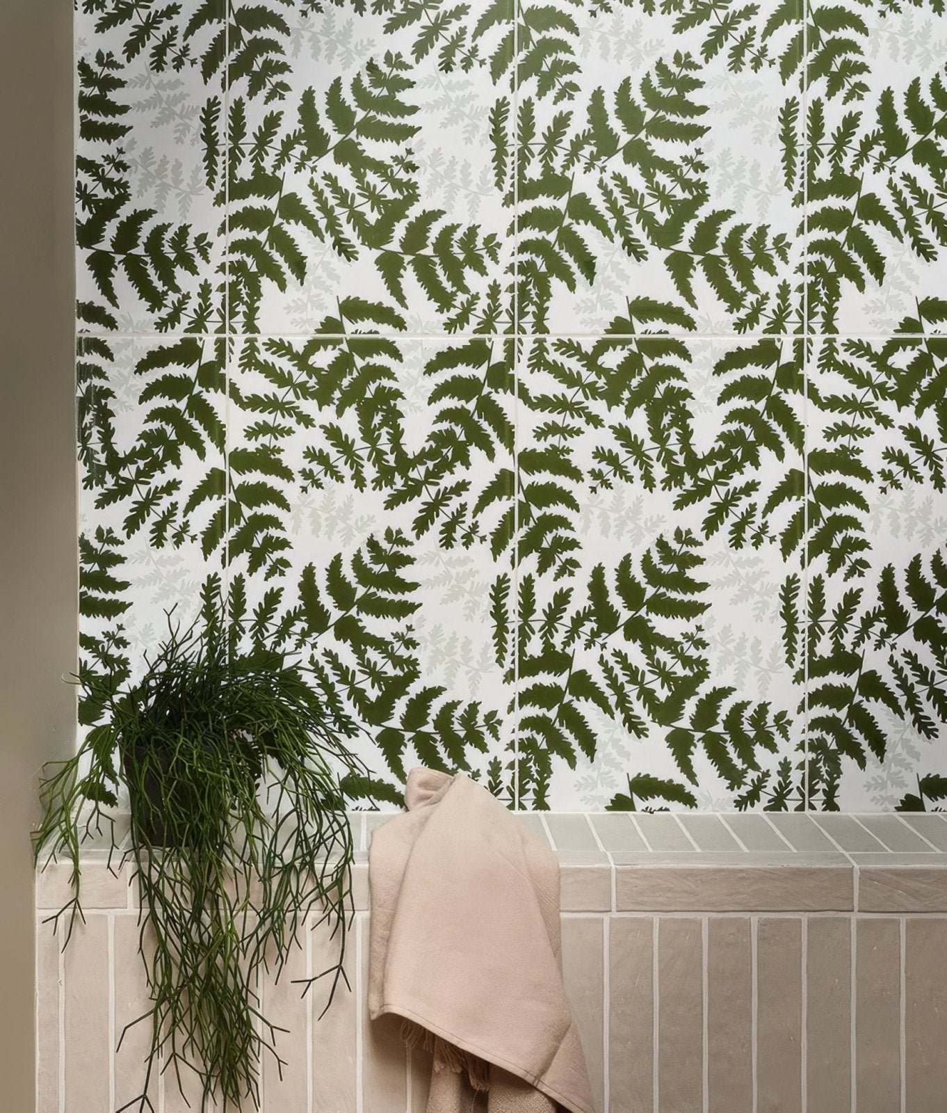Silk Screen Ceramic Fernery