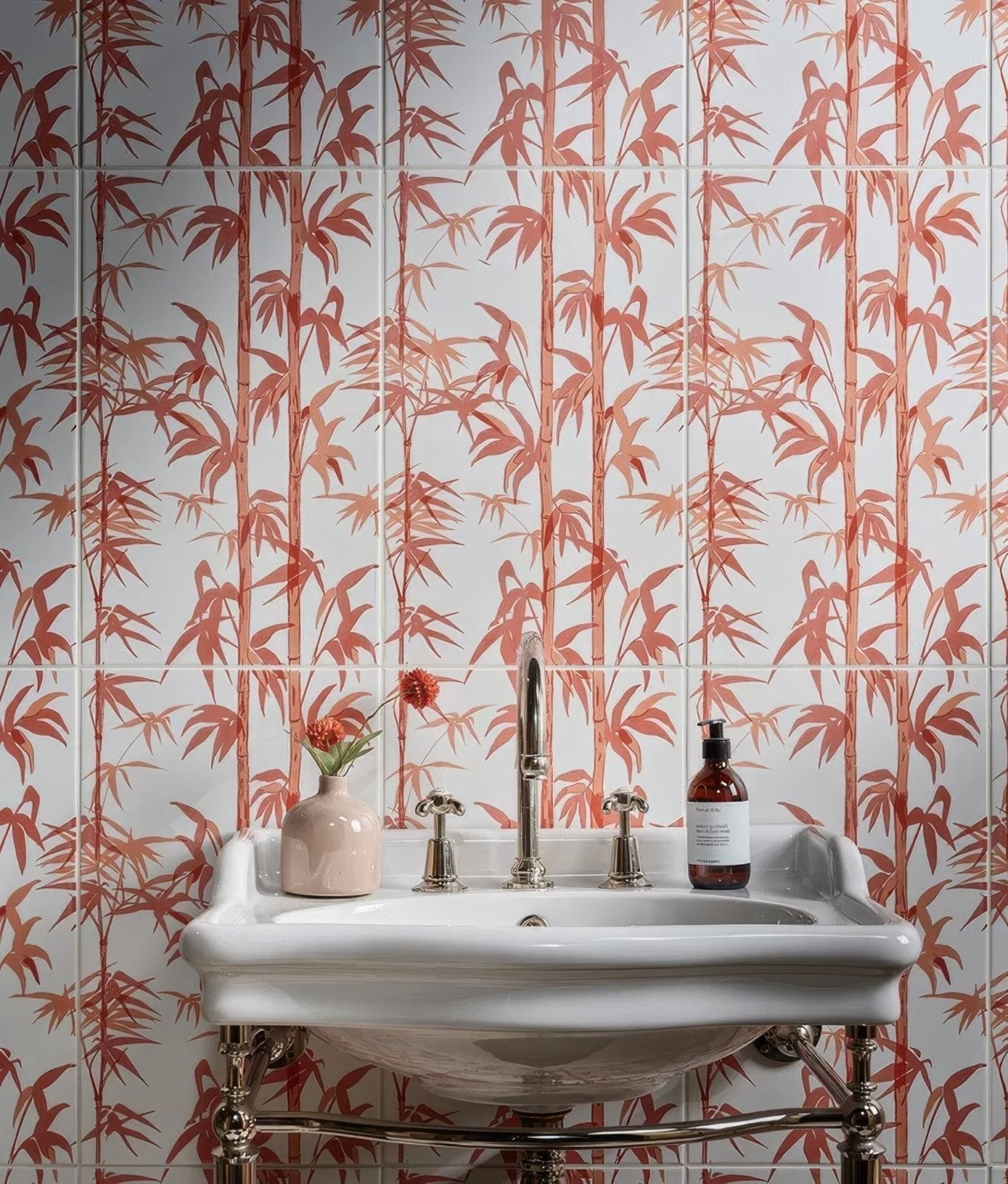 Silk Screen Ceramic Lantau Bamboo Incardine