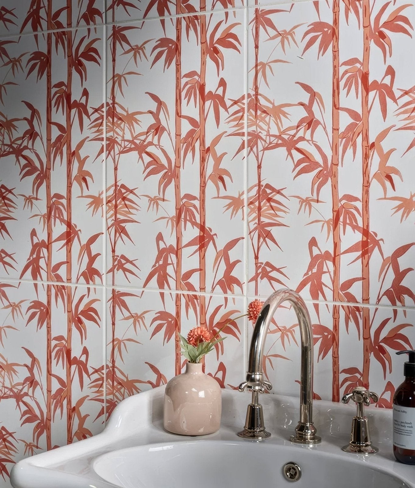 Silk Screen Ceramic Lantau Bamboo Incardine