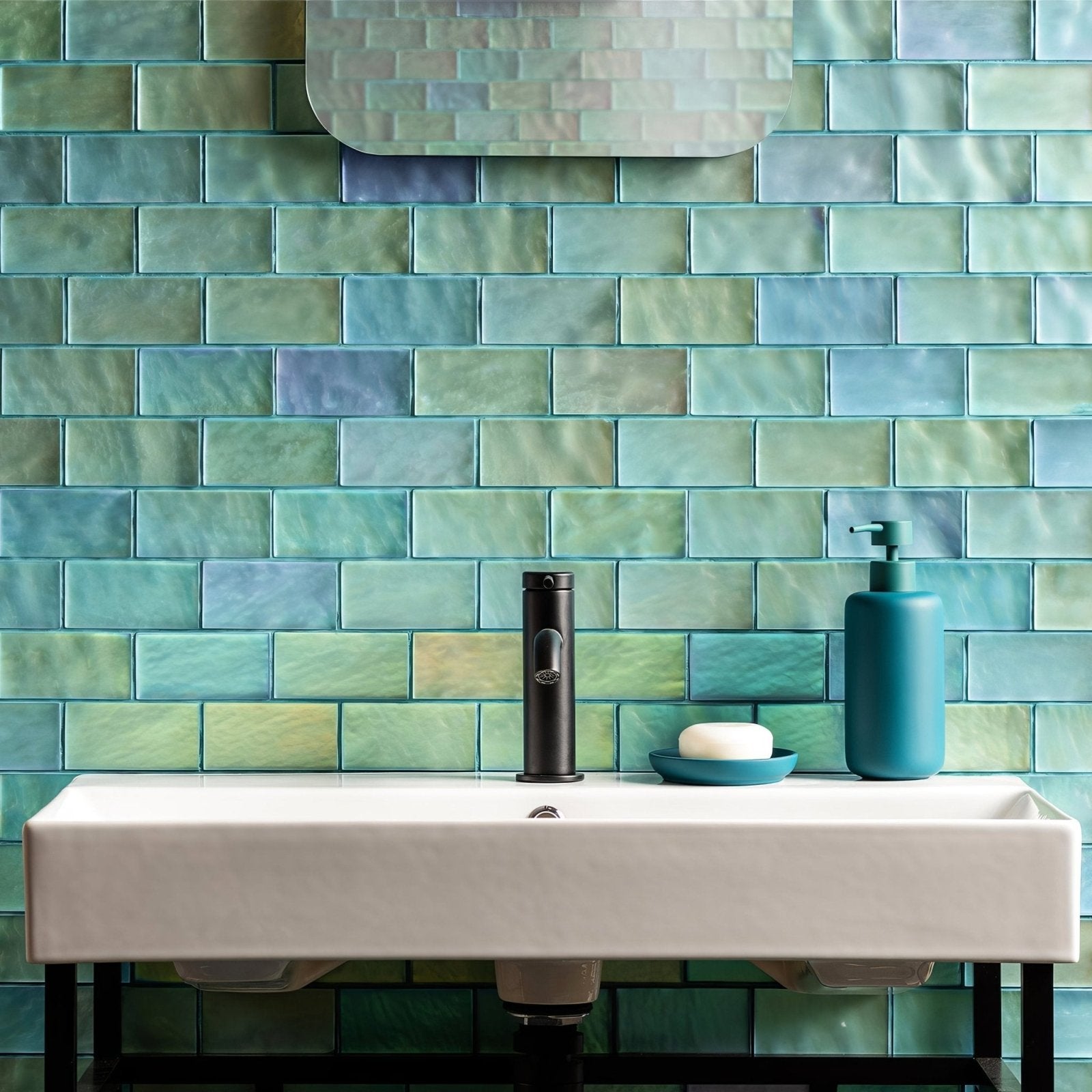 Silver Frost Mosaic Radiance