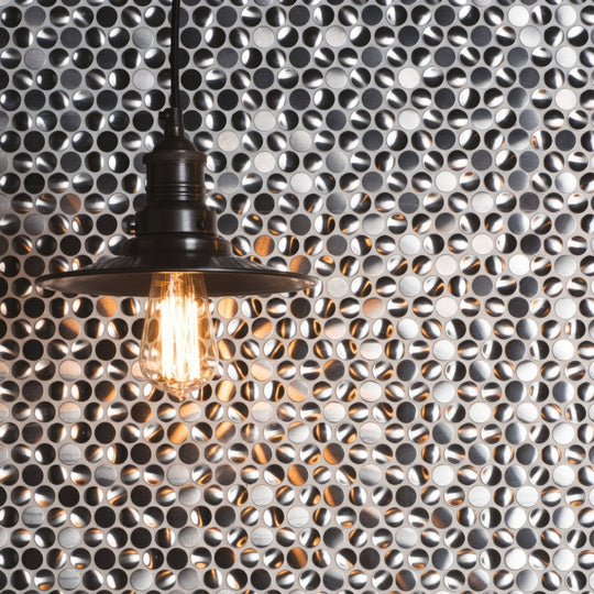 Silver Link Aluminium Mosaic - alternate view