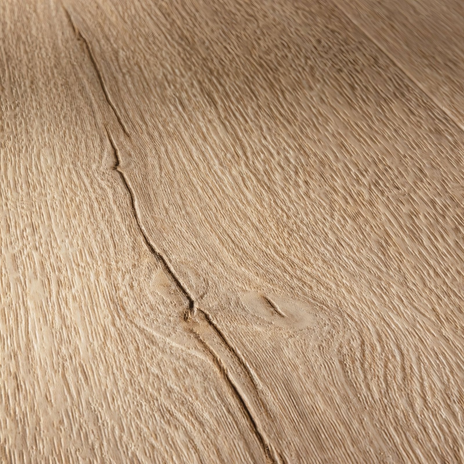 Skyfall F094 XL vinyl planks with light oak wooden floorboard color natural grain pattern and visible wood knot