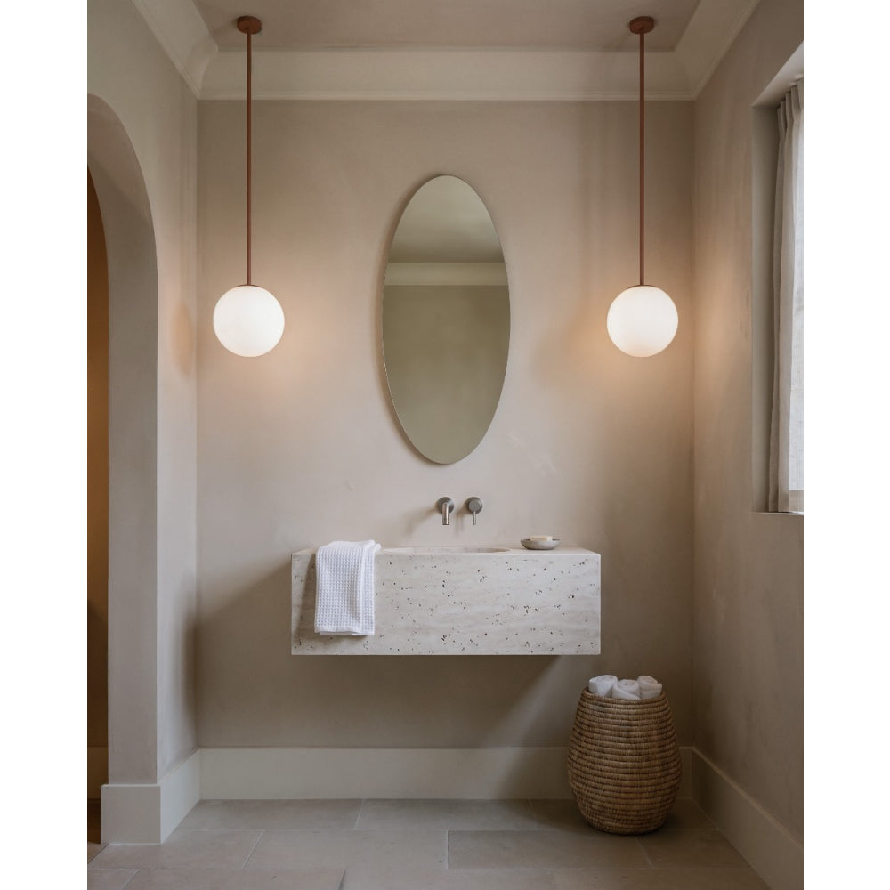 Slim Oval Mirror 45x100cm - Origins Living