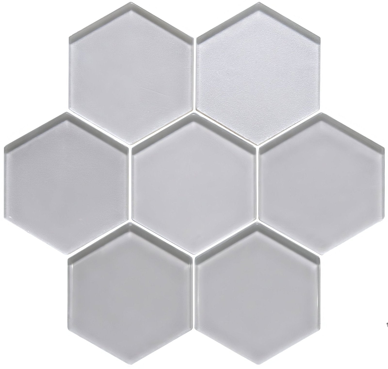 Solinda Metallic Hexagon Mosaics