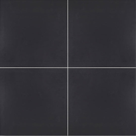 Sorrento Black Porcelain Tile - alternate view