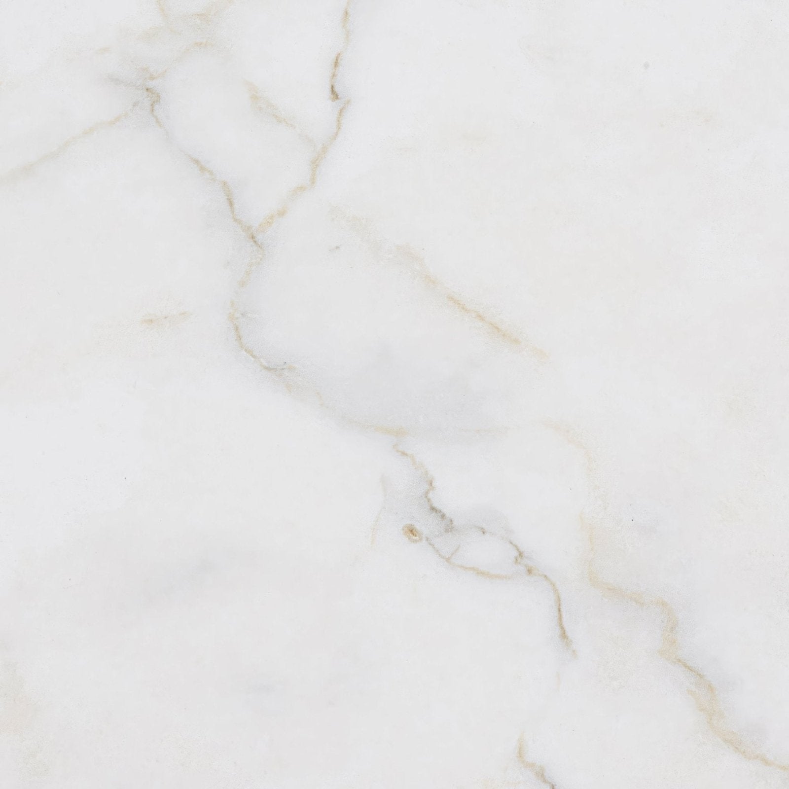White marble surface with subtle gray veining in south beach 60 x 60cm townsend tile