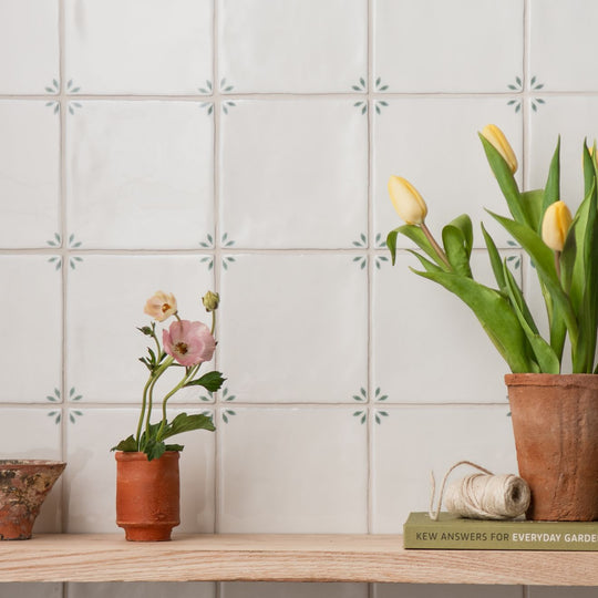 Spring May 13 x 13cm Ceramic Wall Tile - alternate view