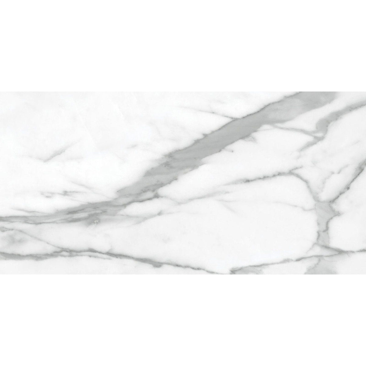White marble tile statuaria nuovo 120x60cm with elegant gray veining for luxurious interior applications