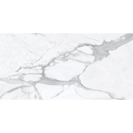 White marble tile statuarios nuovo honed 60x30cm with elegant gray veining for sophisticated interiors