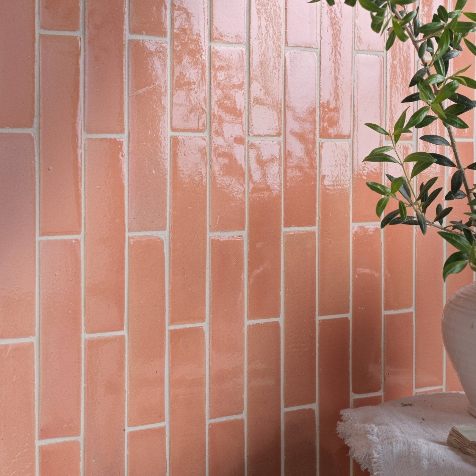 Stone Glaze Ceramic Blossom Gloss Brick