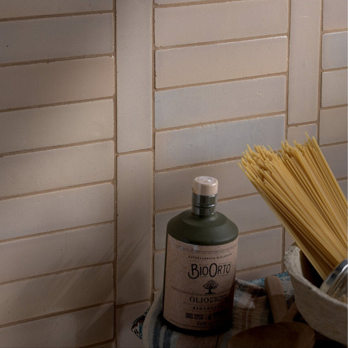 Stone Glaze Ceramic Mink Gloss Brick beige glazed brick tile