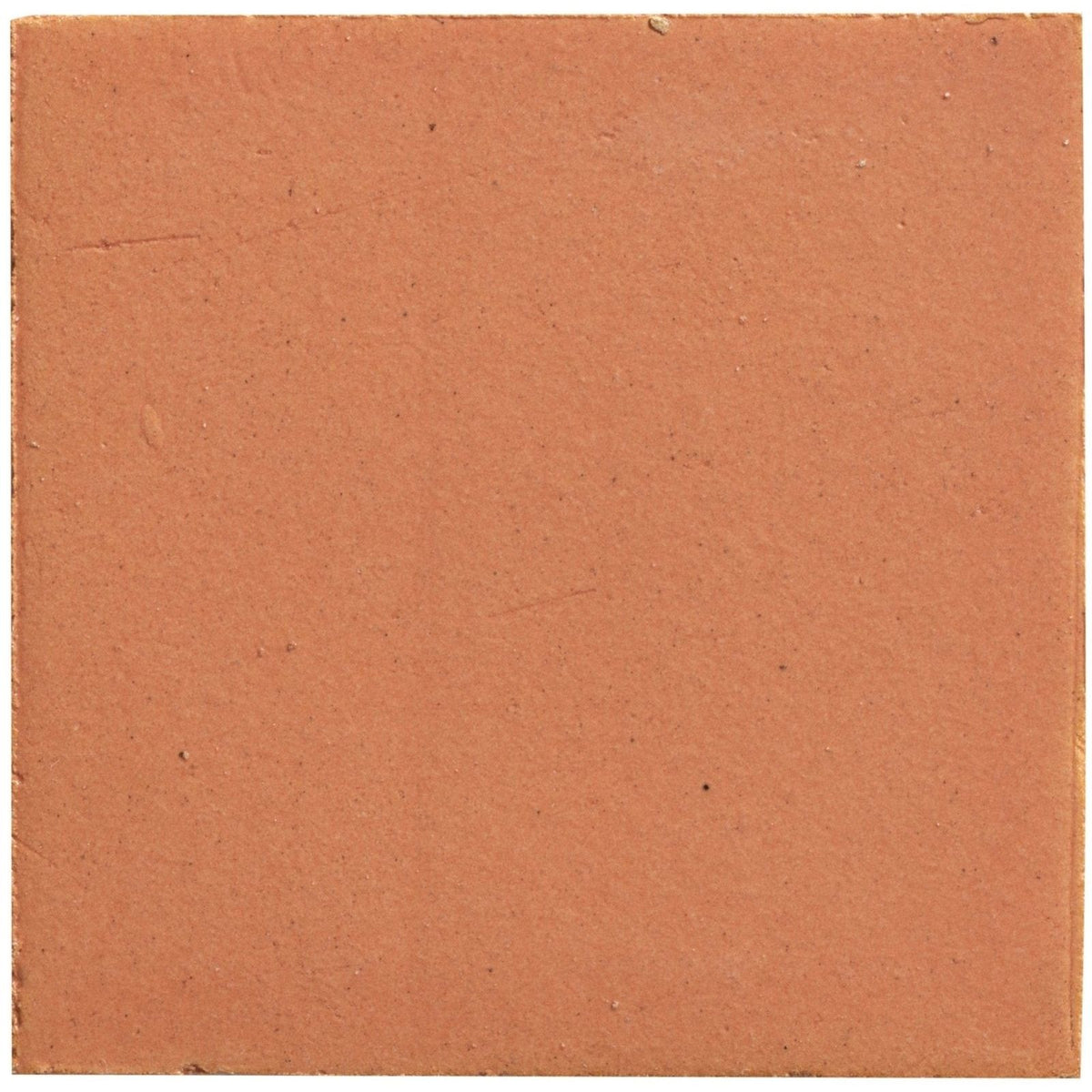 Stone glaze ceramic terra matt square terracotta tile with a matte slightly textured surface for flooring and walls