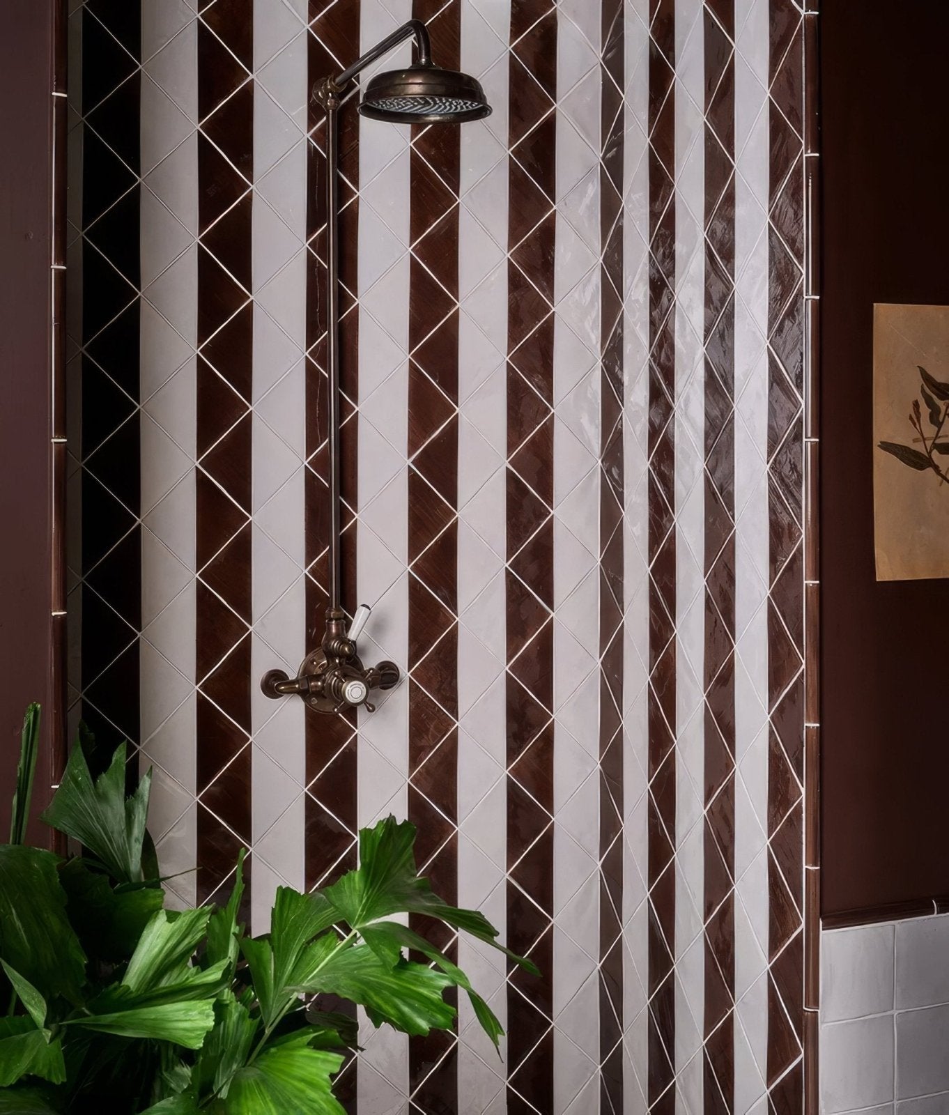 Studio Jamboree Handpainted Ceramic Chocolate Beading