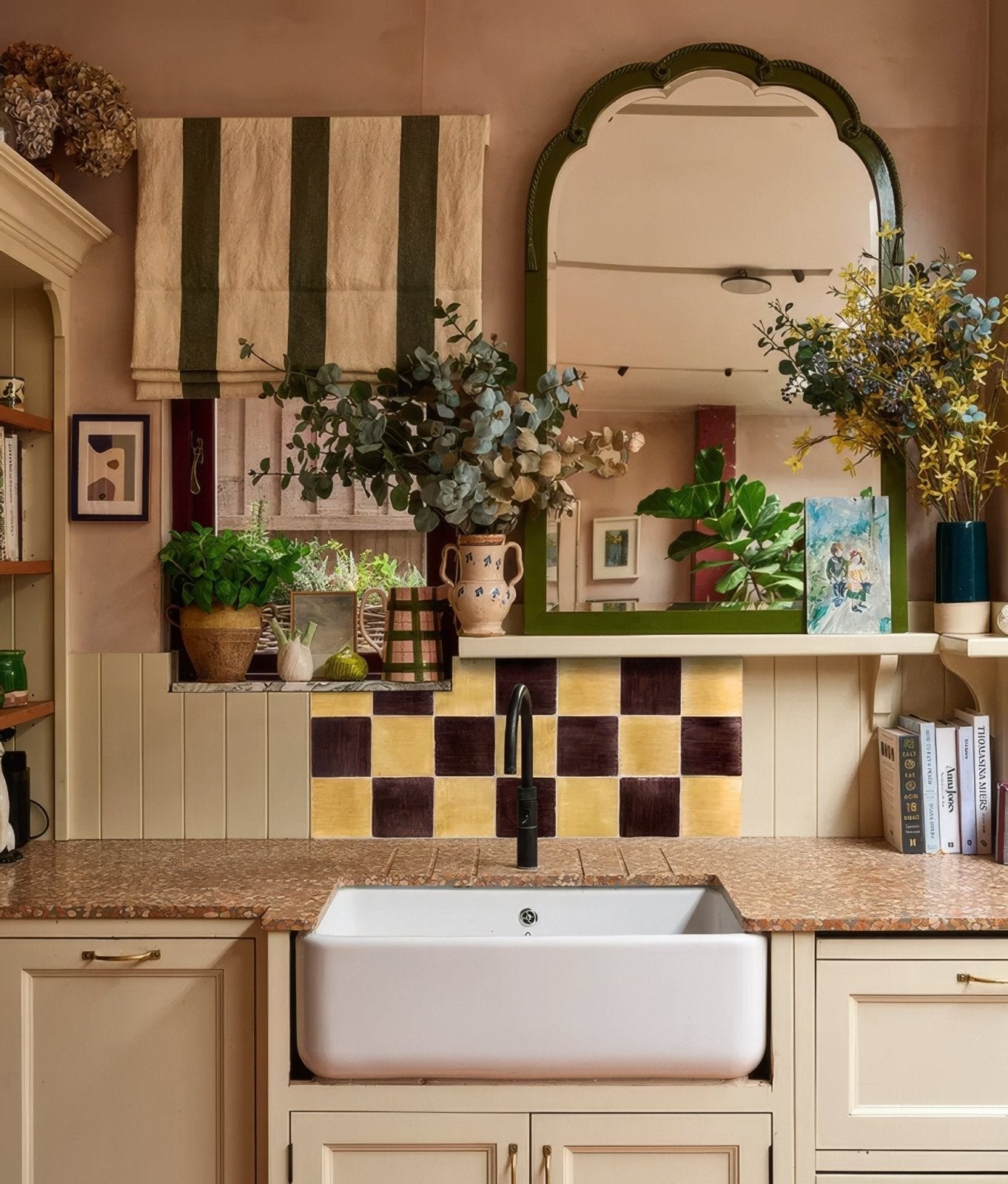 Studio Jamboree Handpainted Ceramic Chocolate Field