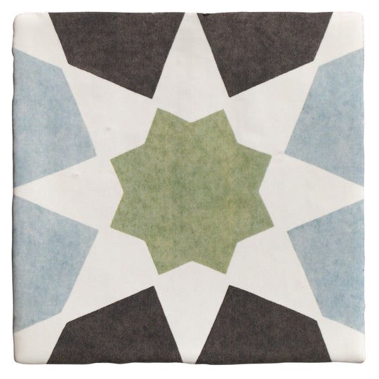 Studio Souk Green Star Ceramic
