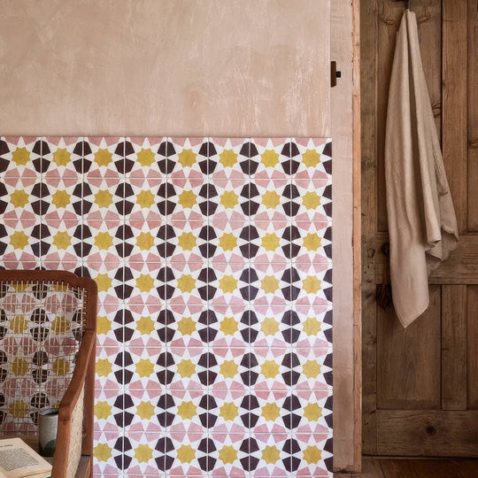 Studio Souk yellow Star Ceramic