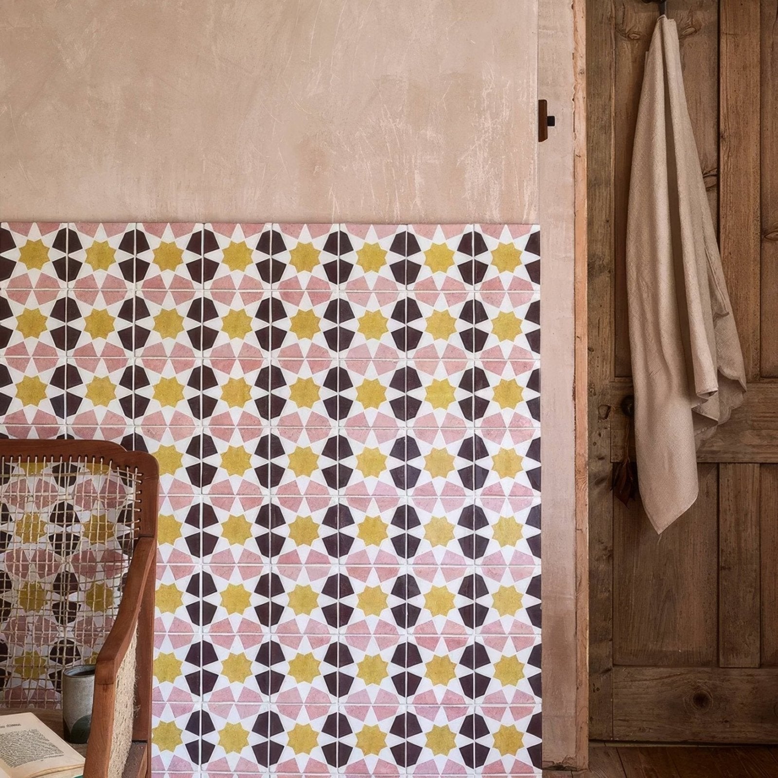 Studio Souk yellow Star Ceramic