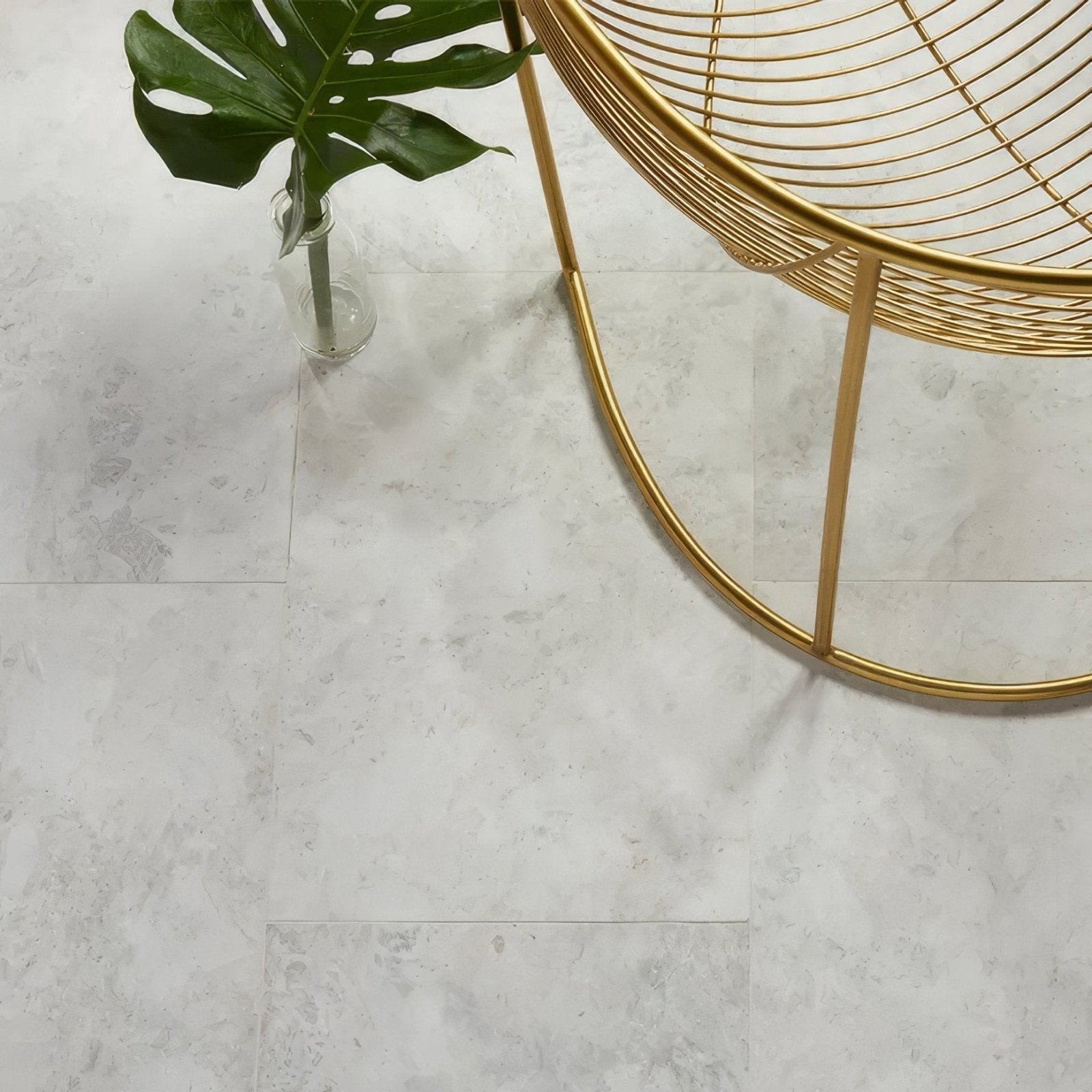 Taj Mahal Marble Honed Finish 61 x 40.6cm – close-up surface detail