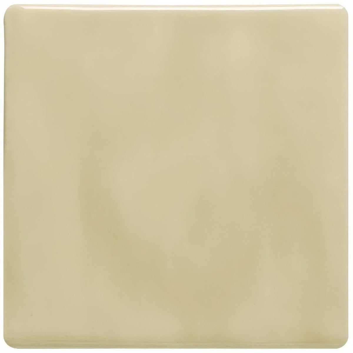 Cream-colored tarragon field tile square ceramic tile with smooth glossy finish for indoor wall and floor use
