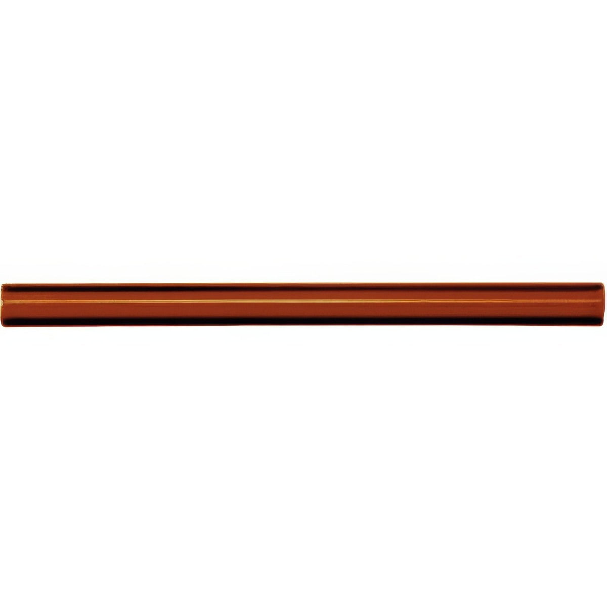 Teapot Brown Omega Moulding Ceramic Wall Tile 152x12mm - Gloss