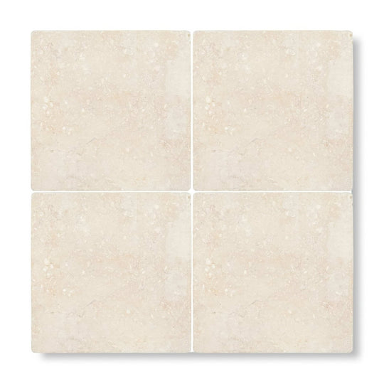Temple Ezra 30 x 30cm Tumbled Limestone Wall & Floor Tile - alternate view