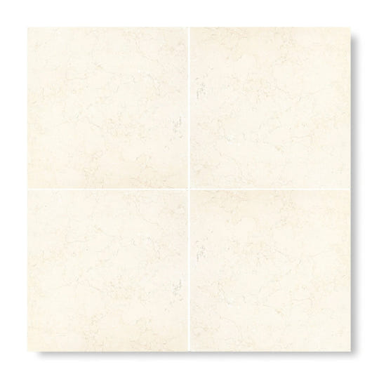 Temple Ezra 60 x 60cm Diamond Sawn Honed Limestone Wall & Floor Tile - alternate view