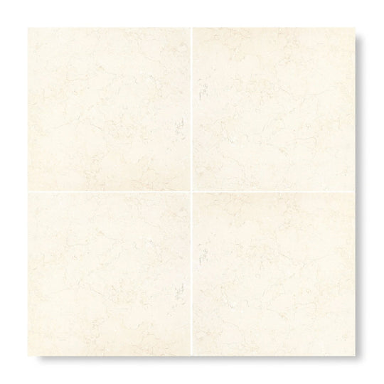 Temple Ezra 60 x 60cm Diamond Sawn Honed Limestone Wall & Floor Tile - alternate view