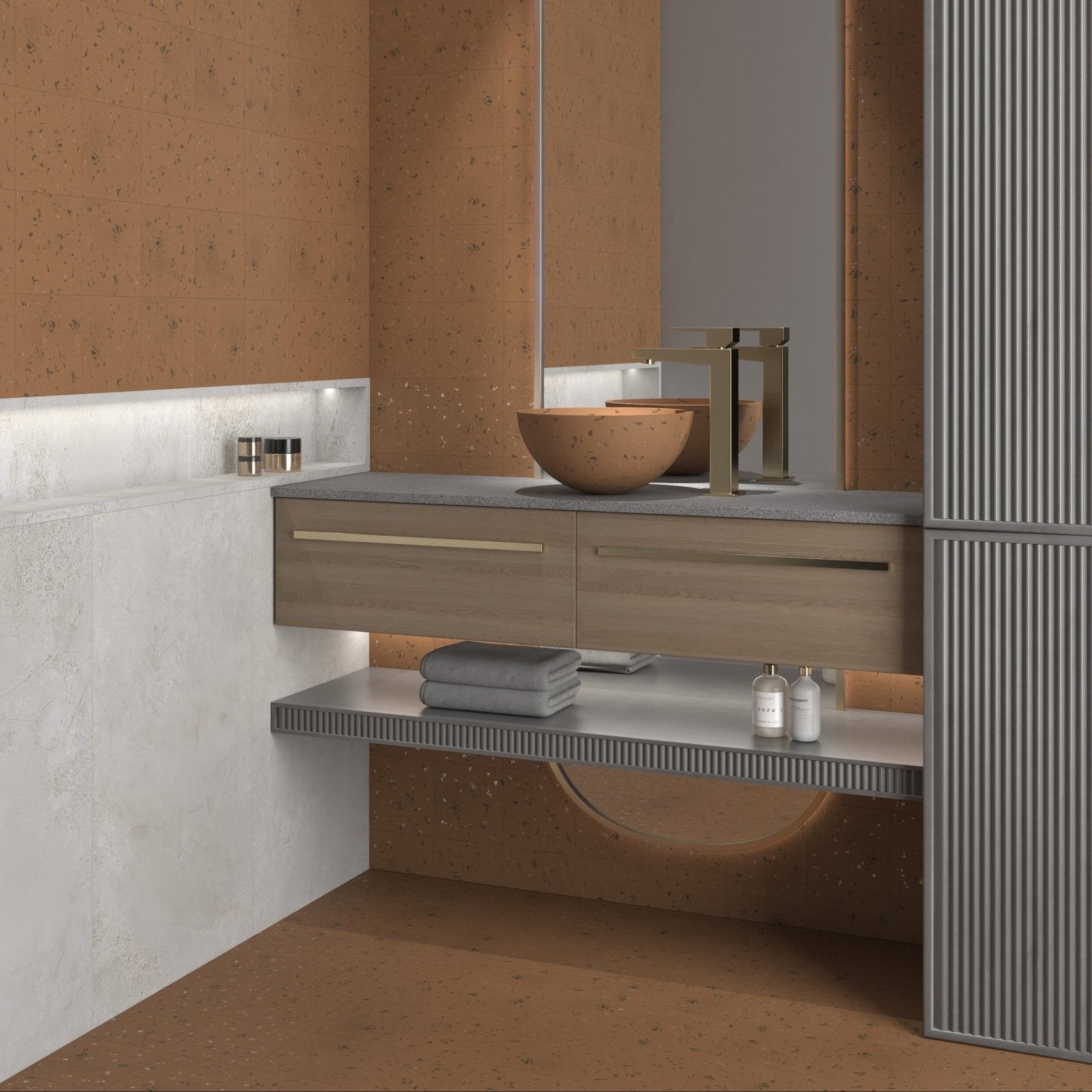 Terracotta Fragment 20x20cm