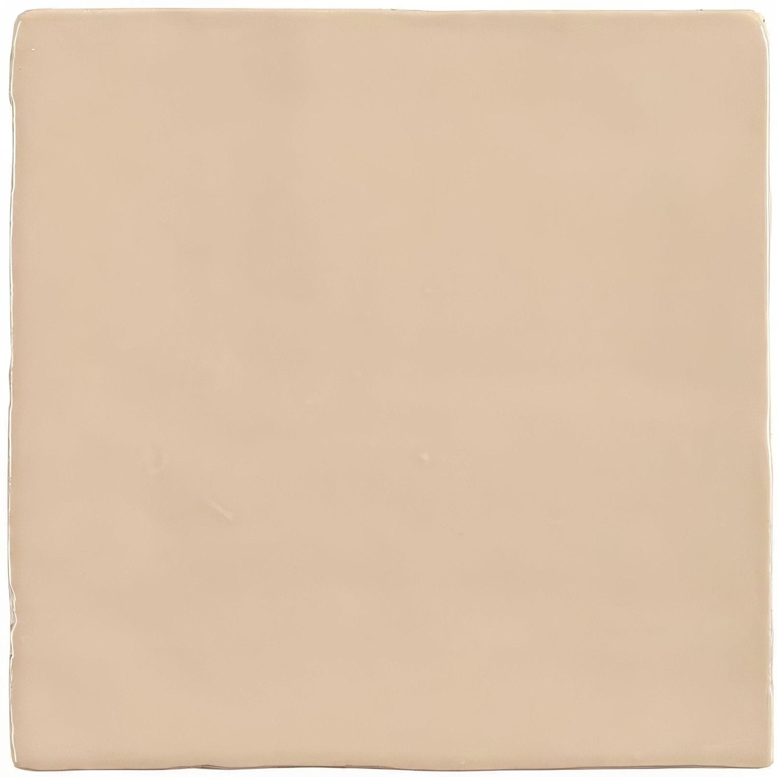 Beige ceramic tile called thatch field tile with a smooth slightly glossy finish ideal for flooring and walls