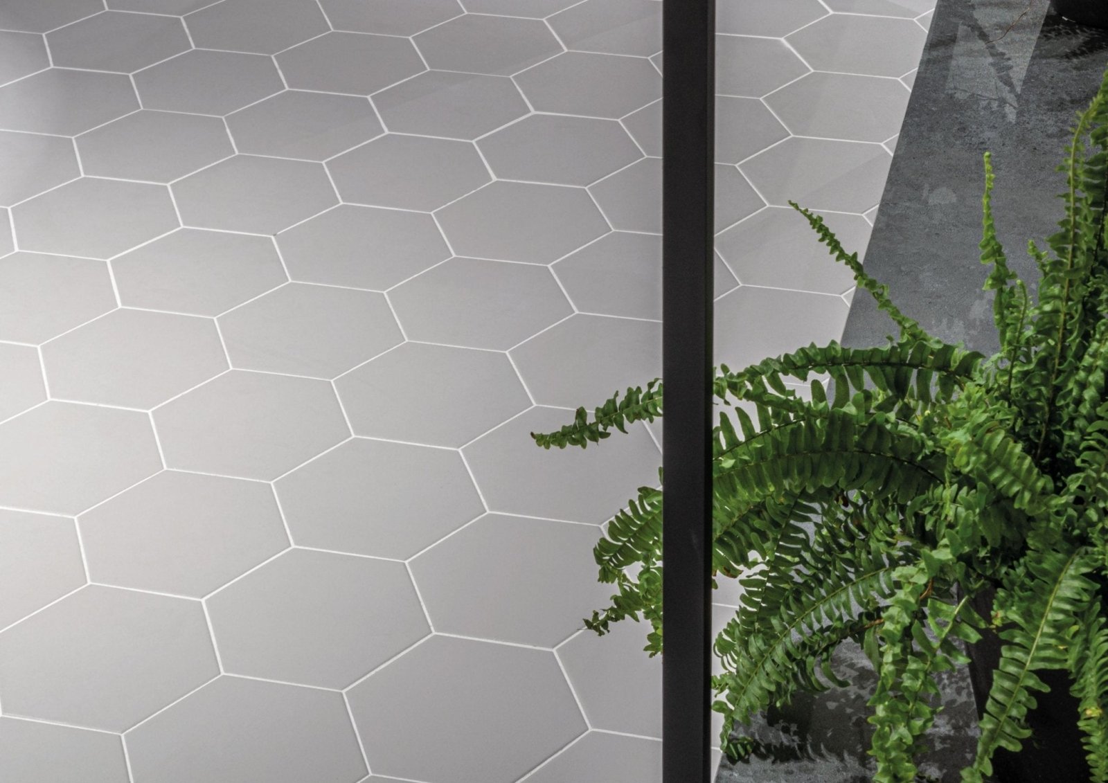 Timeless Hexagon Grey Matt