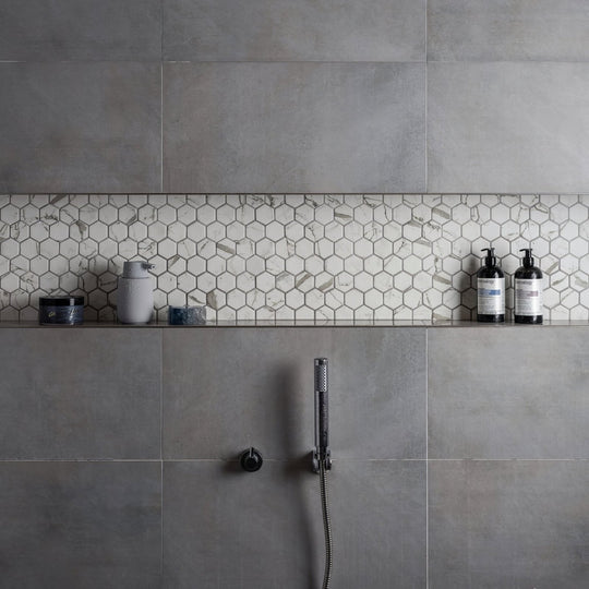 Torcello White Hexagon