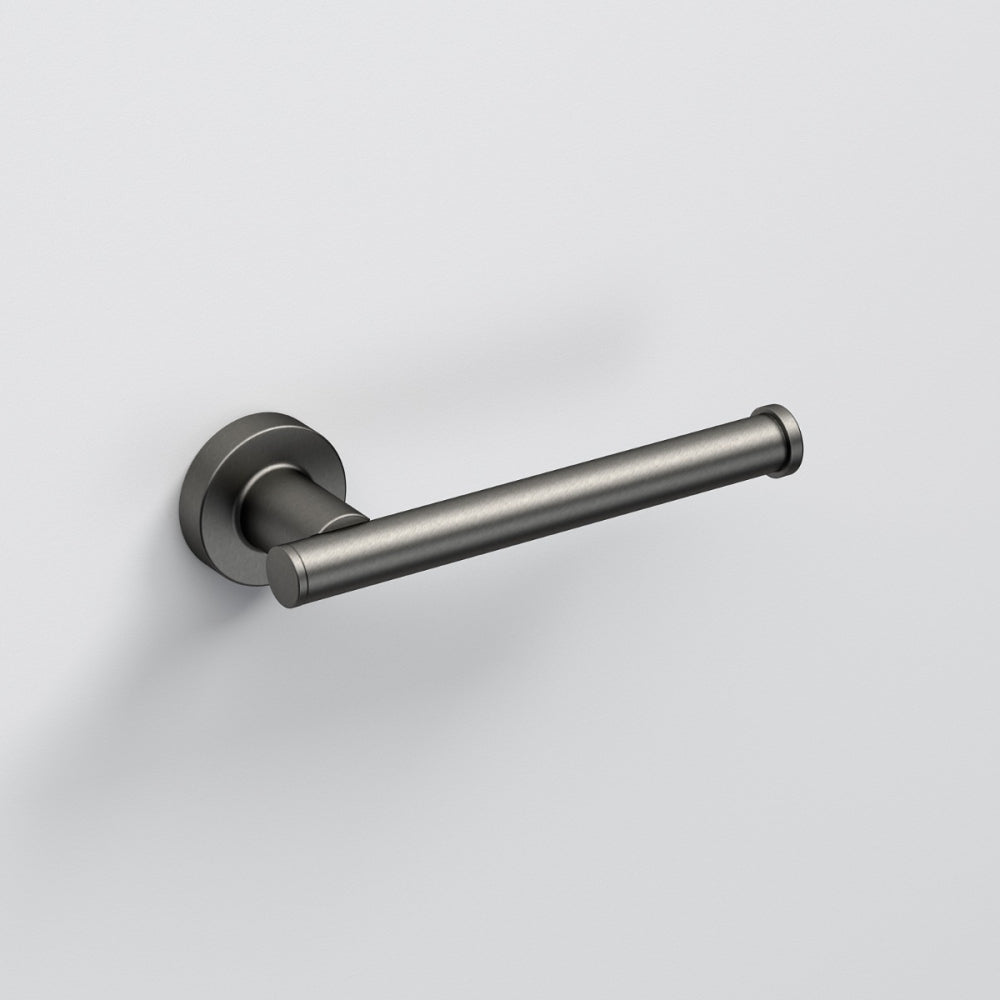 Tecno Project Spare/Open Toilet Roll Holder in Gunmetal - Origins Living, view 3
