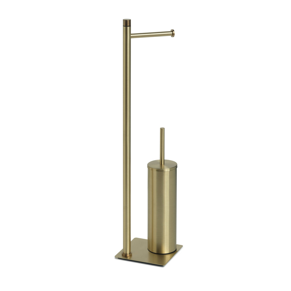 Trilly Bathroom Butler in Brushed Brass - Origins Living
