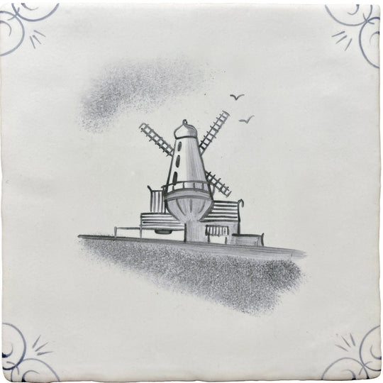 Traditional English Delft Windmill - alternate view