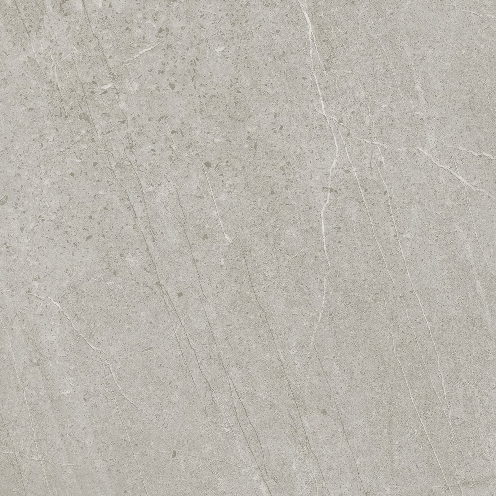 Trevi 1817 silver matt gray stone tile with subtle veining and speckled texture for elegant flooring and walls