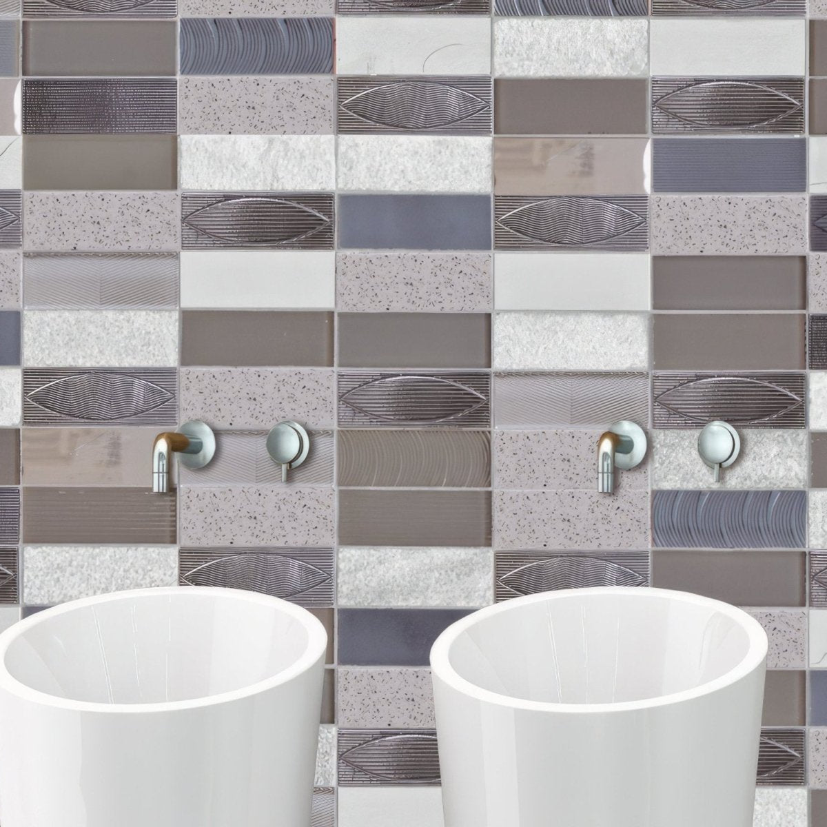 Trip Geo Gris Mosaic