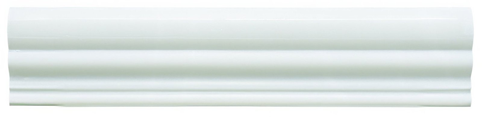 Viano White Honed Chair Rail