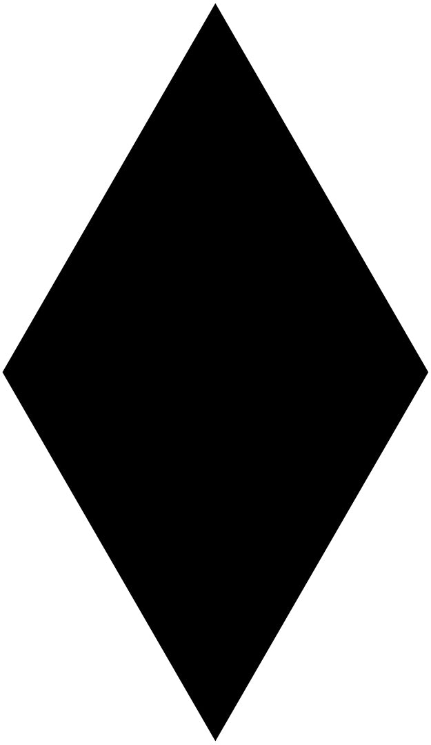 Victorian Floor Tile Diamond Colours 182 x 105mm