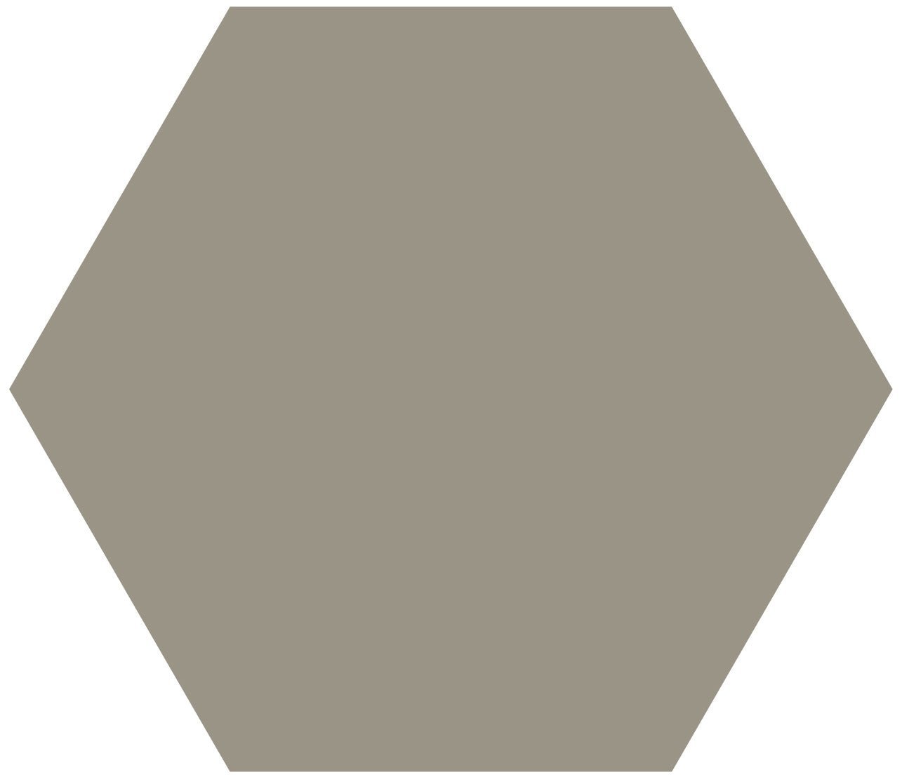 Victorian Floor Tile Large Hexagon Colours 185mm