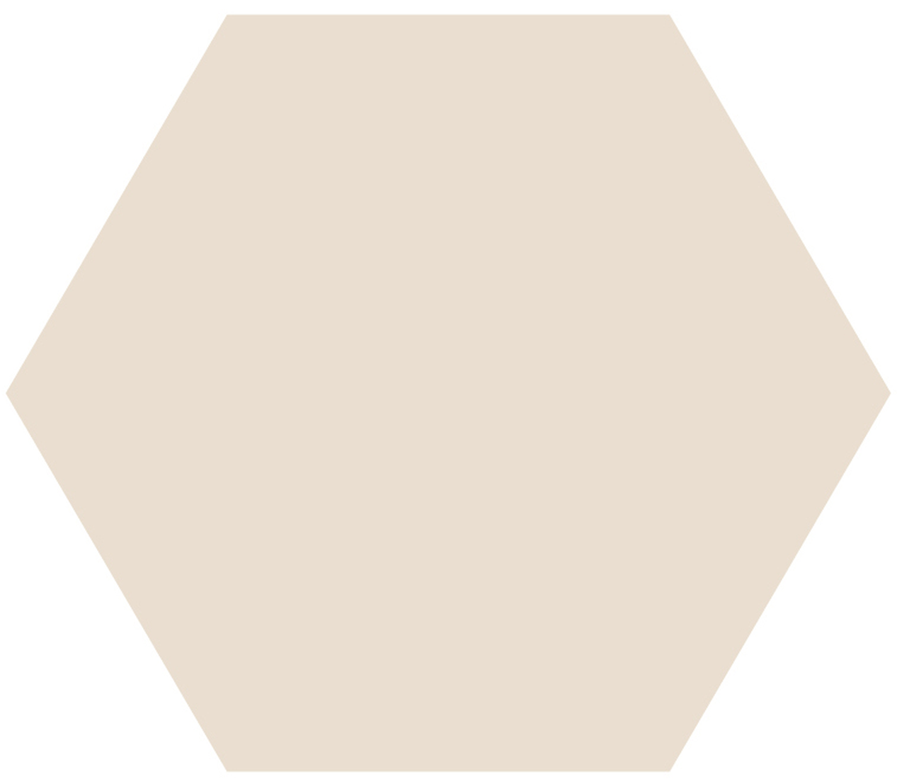 Victorian Floor Tile Large Hexagon Colours 185mm