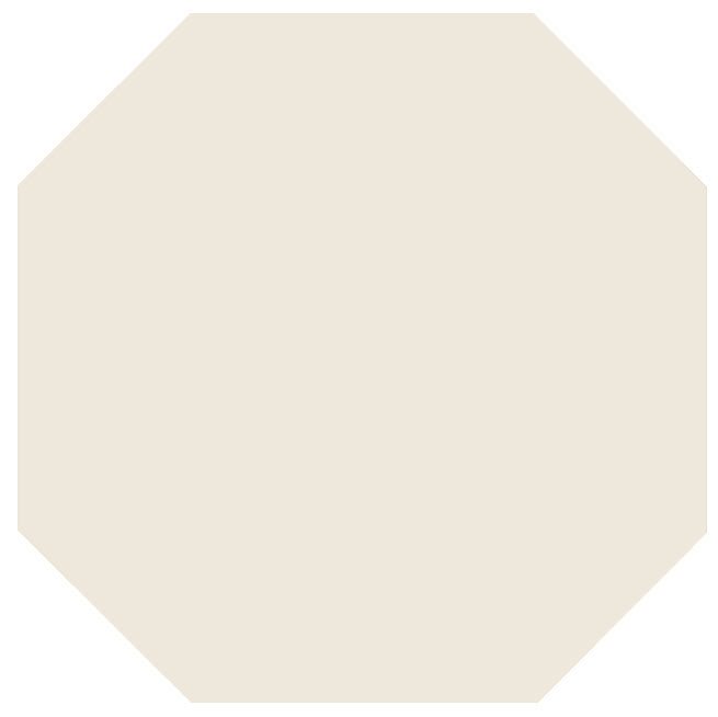 Victorian Floor Tile Octagon Colours 106 x 106mm