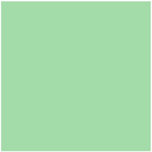Solid light green victorian floor tile square colour 37 x 37mm for decorative flooring and wall applications